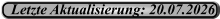 Letzte Aktualisierung: 20.07.2026