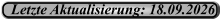Letzte Aktualisierung: 18.09.2026