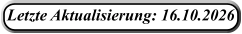 Letzte Aktualisierung: 16.10.2026